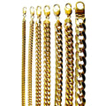10K Yellow Gold SOLID Miami Cuban Necklace Bracelet Chain Lobster Men Women Jewelry 3.1g | 2.2mm | 7 Inches | MADE IN ITALY