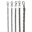 14K Yellow White Gold SOLID Anchor Mariner Necklace Bracelet Pave Chain 7"-30" | MADE IN ITALY