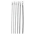 10K White Gold SOLID Franco Round Box Necklace Bracelet Chain Men Women Jewelry 1.5g | 1mm | 7 Inches | MADE IN ITALY