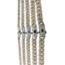 14K Gold Monaco Miami Cuban Link Necklace Bracelet Chain Full CZ Men Women Jewelry 7.6g | 6mm | 7 Inches | MADE IN ITALY