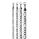 14K White Gold Miami Cuban Necklace Bracelet Chain Link Real 3mm-7mm 7"-30" | MADE IN ITALY