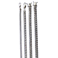 10K White Gold SOLID Miami Cuban Necklace Bracelet Chain Real Men Women Jewelry 3.1g | 2.2mm | 7 Inches | MADE IN ITALY