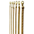 10K Yellow Gold Franco Box Square Necklace Bracelet Chain Real Men Women Jewelry 1g | 1.5mm | 7 Inches | MADE IN ITALY