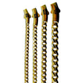 10K Yellow Gold Miami Cuban Royal Monaco Necklace Bracelet Chain Men Women Jewelry 6.1g | 5mm | 7 Inches | MADE IN ITALY