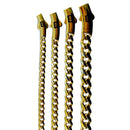 10K Yellow Gold Miami Cuban Royal Monaco Necklace Bracelet Chain Men Women Jewelry 6.1g | 5mm | 7 Inches | MADE IN ITALY