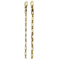 14K Yellow Gold SOLID Oval Paperclip Rolo Necklace Bracelet Chain Men Women Jewelry 3.6g | 3mm | 7 Inches | MADE IN ITALY
