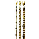 14K Two Tone Gold SOLID Milano Figaro Rope Necklace Bracelet Chain 3-7mm 7"-30" | MADE IN ITALY