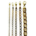 10K Yellow Gold SOLID Anchor Mariner Necklace Bracelet Chain Link Men Women Jewelry 1.7g | 3mm | 7 Inches | MADE IN ITALY