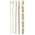 14K Yellow Gold SOLID Oval Paperclip Necklace Bracelet Chain Men Women Jewelry 1g | 1.5mm | 7 Inches | MADE IN ITALY