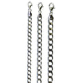 14K White Gold Round Curb Cuban Necklace Bracelet Chain Real Gold Men Women Jewelry 0.9g | 2mm | 7 Inches | MADE IN ITALY