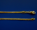 10K Yellow Gold Venetian Round Box Necklace Bracelet Chain Real Men Women Jewelry 1.4g | 1mm | 7 Inches | MADE IN ITALY