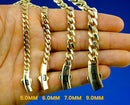 10K Yellow Gold Miami Cuban Royal Monaco Necklace Bracelet Chain Men Women Jewelry 6.1g | 5mm | 7 Inches | MADE IN ITALY