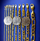 14K Yellow Gold SOLID Miami Cuban Necklace Bracelet Chain Gold 2mm-16mm 7"-30" | MADE IN ITALY