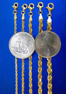 18K Yellow Gold SOLID Miami Cuban Link Chain Necklace Bracelet 4mm-7.5mm 7"-30" | MADE IN ITALY