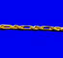 14K Yellow Gold Milano Figaro Rope Chain Necklace Bracelet Men Women Jewelry 5.3g | 5.5mm | 7 Inches | MADE IN ITALY