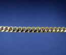 10K Gold Monaco Miami Cuban Necklace Bracelet Chain CZ Pave Men Women Jewelry 7.9g | 7mm | 7 Inches | MADE IN ITALY