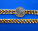 10K Yellow Gold Miami Cuban Pave Necklace Bracelet Chain Real Gold Men Women Jewelry 20.8g | 10.5mm | 8 Inches | MADE IN ITALY