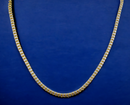 14K Yellow Gold SOLID Ice Link Pave Necklace Bracelet Chain Men Women Jewelry 3.5g | 2.5mm | 7 Inches | MADE IN ITALY