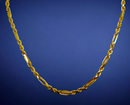 14K Yellow Gold SOLID Milano Figaro Rope Necklace Bracelet Chain Men Women Jewelry 3.4g | 2.5mm | 7 Inches | MADE IN ITALY