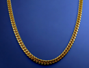 10K Yellow Gold Curb Cuban Necklace Bracelet Chain Real Gold 2mm-8mm 7"-30" | MADE IN ITALY