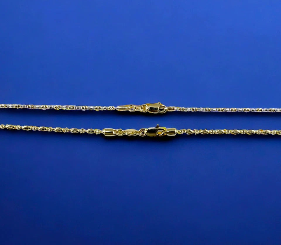 14K Yellow Gold SOLID Long Round Ball Bead Necklace Bracelet Chain Men Women Jewelry 1.6g | 1.5mm | 7 Inches | MADE IN ITALY
