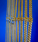 10K Yellow Gold Miami Cuban Necklace Bracelet Chain Men Women Jewelry 1.3g | 2mm | 7 Inches | MADE IN ITALY