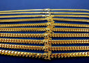 10K Yellow Gold Miami Cuban Necklace Bracelet Chain Real Gold 2mm-11mm 7"-30" | MADE IN ITALY