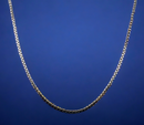 10K White Gold Venetian Round Box Necklace Bracelet Chain Real Men Women Jewelry 1.4g | 1mm | 7 Inches | MADE IN ITALY