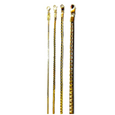 14K Yellow Gold SOLID Square Box Chain Necklace Bracelet Men Women Jewelry 1.2g | 1mm | 7 Inches | MADE IN ITALY